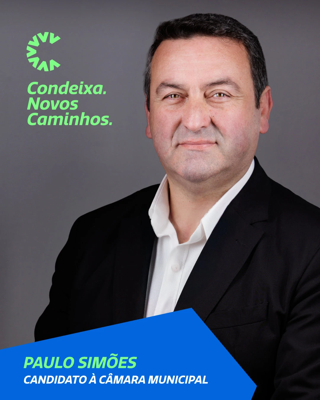 Imagem de Paulo Simões, Candidato à Camara Municipal de Condeixa-a-Nova pela Candidatura Condeixa Novos Caminhos às Eleições Autárquicas de 2025.