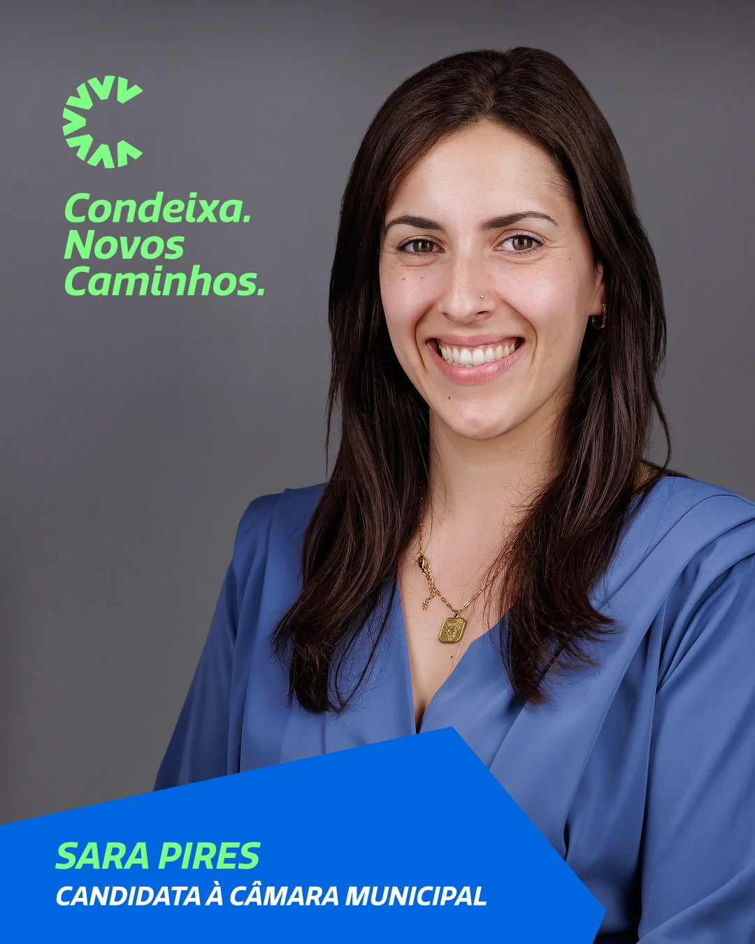Imagem de Sara Pires, Candidata à Camara Municipal de Condeixa-a-Nova pela Candidatura Condeixa Novos Caminhos às Eleições Autárquicas de 2025.