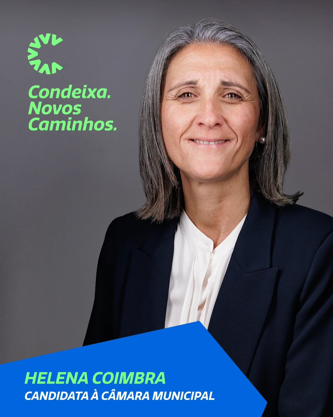 Imagem de Helena Coimbra Ferragem, Candidata à Camara Municipal de Condeixa-a-Nova pela Candidatura Condeixa Novos Caminhos às Eleições Autárquicas de 2025.