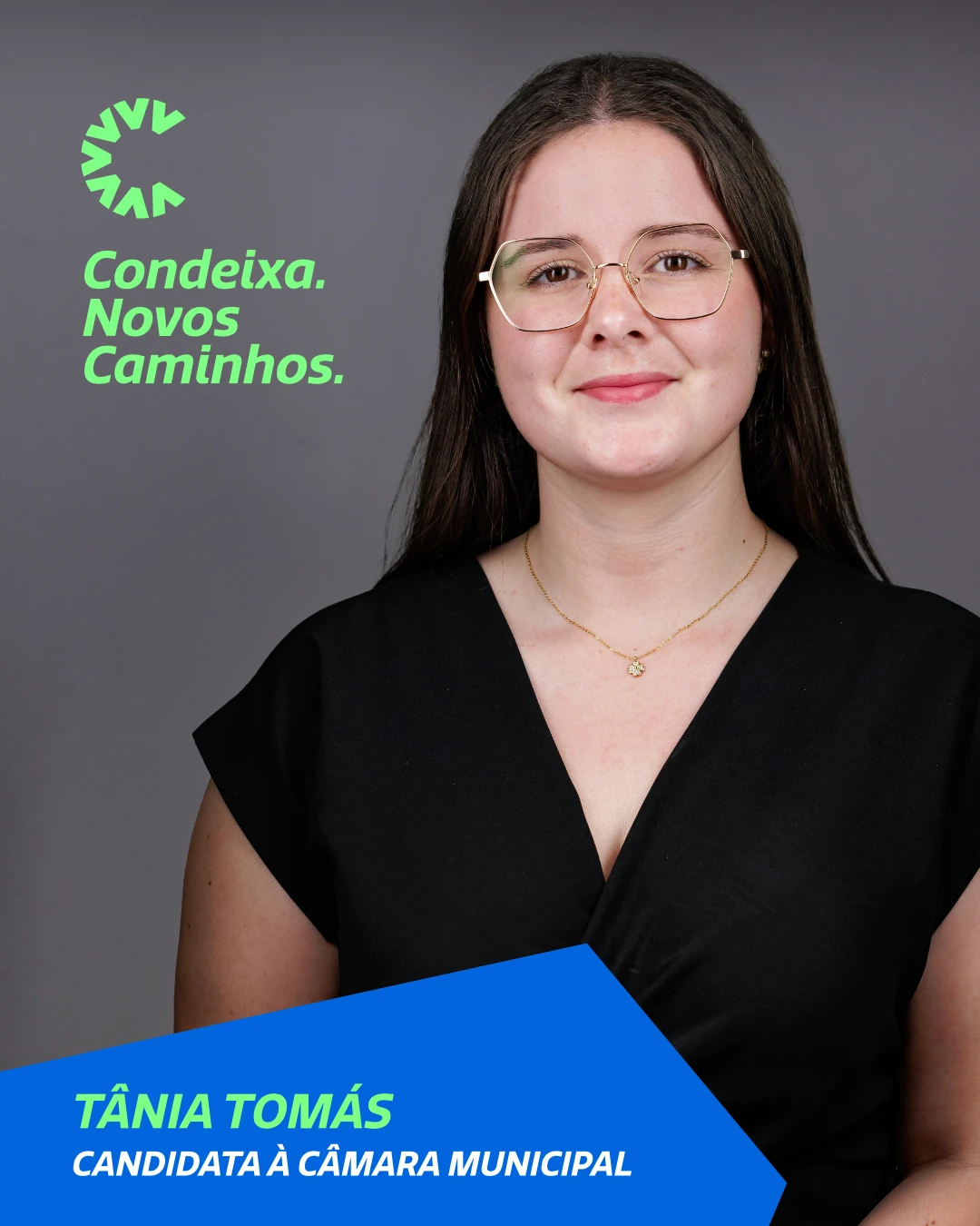 Imagem de Tânia Tomás, Candidata à Camara Municipal de Condeixa-a-Nova pela Candidatura Condeixa Novos Caminhos às Eleições Autárquicas de 2025.