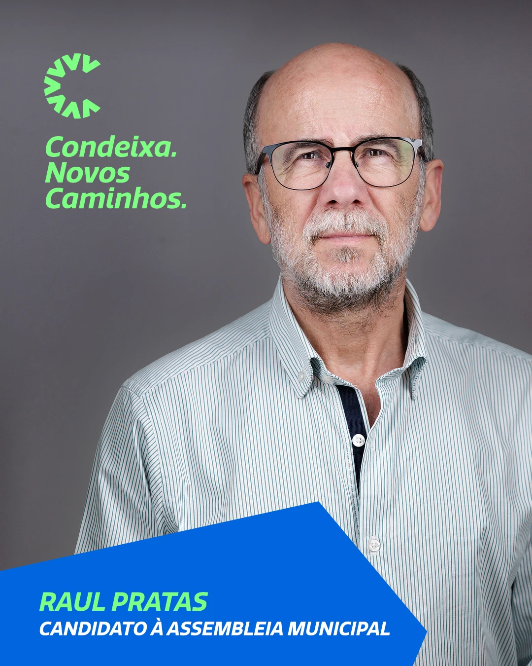 Imagem de Raul Pratas, Candidato à Assembleia Municipal de Condeixa pela Candidatura Condeixa Novos Caminhos às Eleições Autárquicas de 2025.