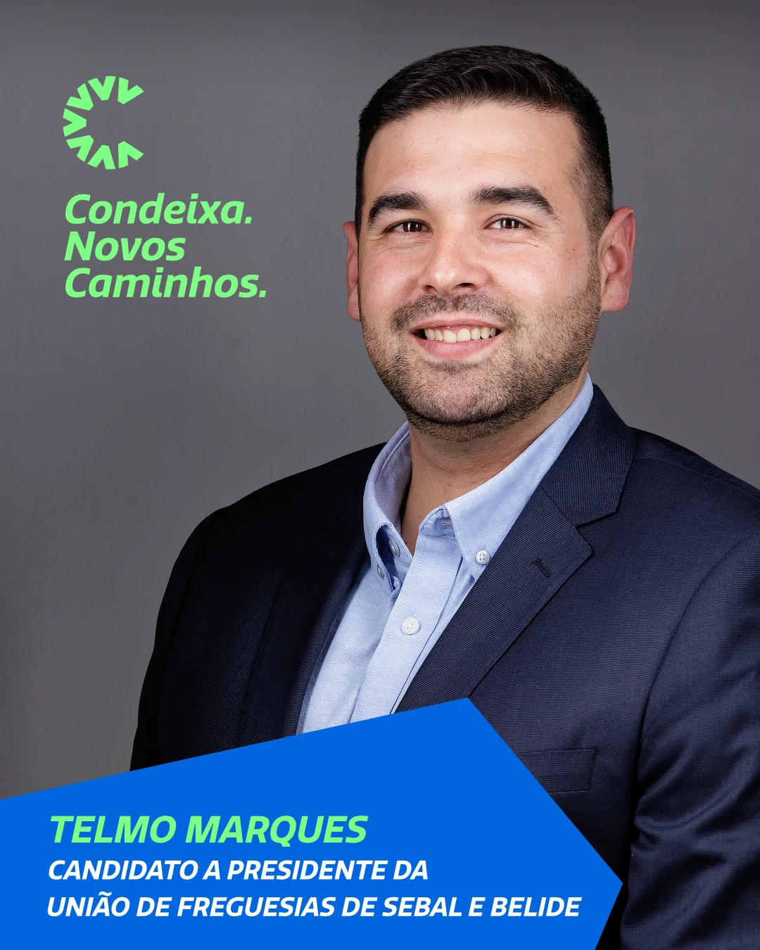 Imagem de Telmo Marques, Candidato a Presidente da União de Freguesias de Sebal e Belide pela Candidatura Condeixa Novos Caminhos às Eleições Autárquicas de 2025.