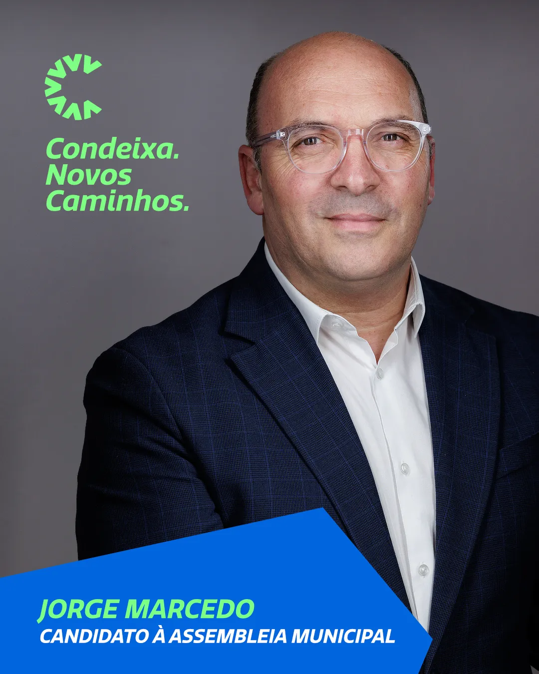 Imagem de Jorge Marcedo, Candidato à Assembleia Municipal de Condeixa pela Candidatura Condeixa Novos Caminhos às Eleições Autárquicas de 2025.