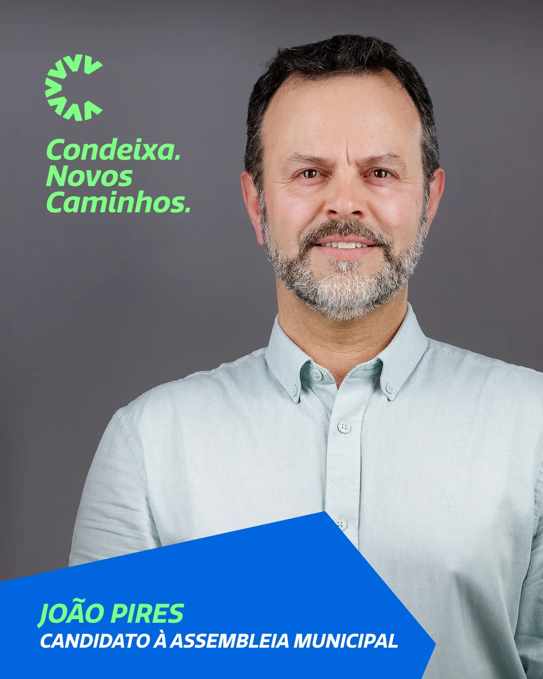 Imagem de João Pires, Candidato à Assembleia Municipal de Condeixa pela Candidatura Condeixa Novos Caminhos às Eleições Autárquicas de 2025.