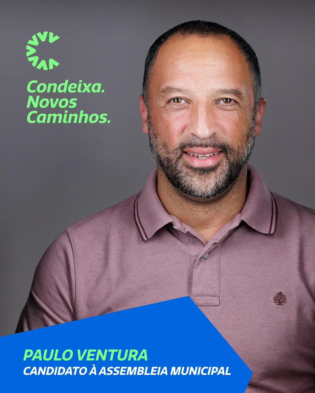 Imagem de Paulo Ventura, Candidato à Assembleia Municipal de Condeixa pela Candidatura Condeixa Novos Caminhos às Eleições Autárquicas de 2025.