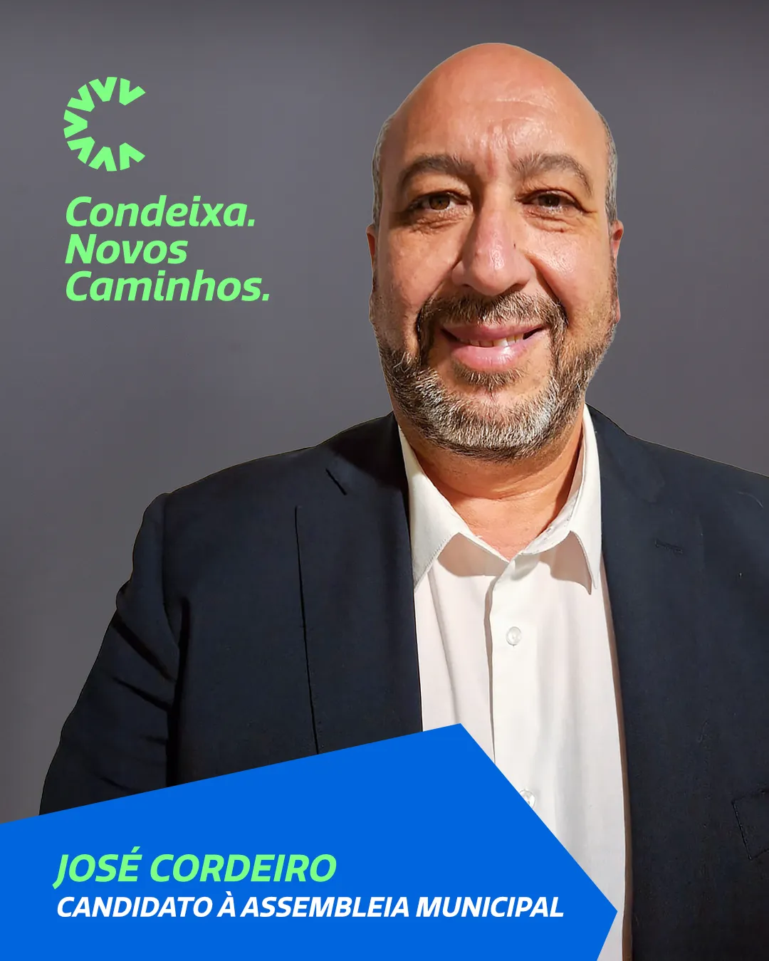 Imagem de José Cordeiro, Candidato à Assembleia Municipal de Condeixa pela Candidatura Condeixa Novos Caminhos às Eleições Autárquicas de 2025.
