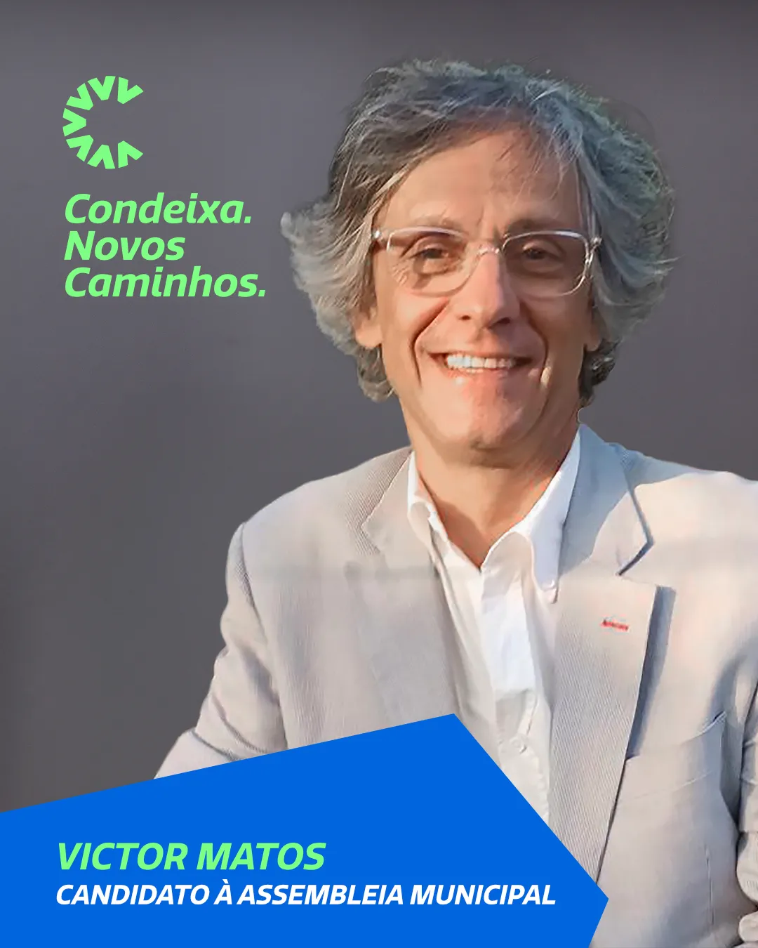 Imagem de Victor Matos, Candidato à Assembleia Municipal de Condeixa pela Candidatura Condeixa Novos Caminhos às Eleições Autárquicas de 2025.